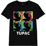 Tupac Botupacts010 Camiseta, Negro, 10 Años para Niños