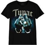 Tupac Shakur Botupacts008 Camiseta, Negro, 14 años para Niños