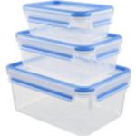 BELLE VOUS Pack de 15 Botes de Plastico Transparente con Tapas 240
