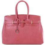 Bolsos rosas de poliester de moda Tuscany Leather para mujer 
