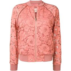 Twinset, Jacket with lace Rosa, Mujer, Talla: S