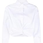 Camisas blancas de algodón rebajadas tres cuartos Liu Jo Junior talla 3XL para mujer 
