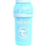 Biberones azules pastel de silicona Twistshake 