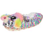 Zapatillas de casa multicolor acolchadas con lentejuelas talla 30 para mujer 