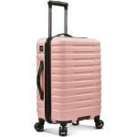 Bolsas rosas de policarbonato de viaje con aislante térmico para mujer 