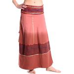 Faldas largas rojas hippie batik Ufash Talla Única para mujer 
