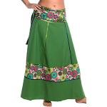 Faldas cruzadas verdes hippie Ufash Talla Única para mujer 