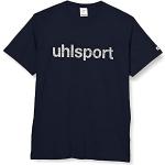 Equipaciones azul marino de algodón de fútbol tallas grandes con cuello redondo Uhlsport talla 4XL para hombre 