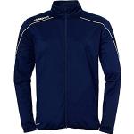 Uhlsport Stream 22 Classic Jacket chaqueta de poliéster con cuello alto, Unisex niños, Navy/White, 128