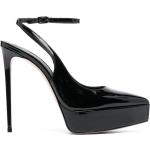 Zapatos negros de goma con plataforma LE SILLA talla 42 para mujer 