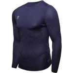 Camisetas interiores deportivas azules de poliester rebajadas con cuello redondo con logo Umbro talla S para hombre 