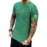 Camisetas deportivas verdes rebajadas manga corta transpirables con logo Umbro Elite talla M para hombre 