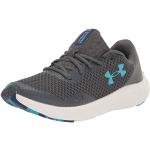 Under Armour Boy's Charged Pursuit 3 Running Shoe, (101) Pitch Gray/Sonar Blue/Blue Surf, 5 Big Kid
