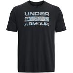 Camisetas deportivas negras de poliester de invierno Under Armour Baseline talla XL para hombre 
