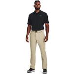Pantalones beige de poliester de golf rebajados ancho W38 Under Armour talla XS para hombre 