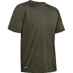 Camisetas deportivas verdes de poliester tallas grandes manga corta transpirables Under Armour talla XXL para hombre 