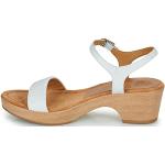 Sandalias blancas de verano Unisa talla 39 para mujer 