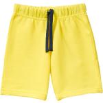 Shorts infantiles amarillos de algodón con logo United Colors of Benetton 12 meses para niño 