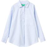 Camisas oxford azules United Colors of Benetton talla XS para mujer 