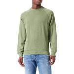 Camisetas verde militar de algodón de cuello redondo tallas grandes manga larga con cuello redondo con capucha militares United Colors of Benetton talla XXL para hombre 