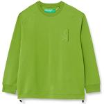 Camisetas verdes de cuello redondo manga larga con cuello redondo con capucha United Colors of Benetton talla XS para hombre 