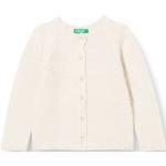 Camisetas blancas de jersey de manga larga infantiles rebajadas United Colors of Benetton 24 meses para niña 