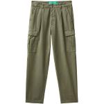 Jeans cargo verde militar de algodón Tencel militares United Colors of Benetton talla 3XL para hombre 