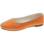 Zapatos naranja con plataforma de verano acolchados talla 43 para mujer 