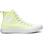 Sneakers altas verdes de goma Converse para mujer 