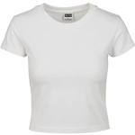 Camisetas blancas de encaje de manga corta rebajadas tallas grandes manga corta con cuello redondo Clásico de encaje Urban Classics talla L para mujer 