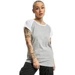 Camisetas grises de manga corta rebajadas tallas grandes manga corta Clásico Urban Classics talla 3XL para mujer 