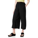 Pantalones negros de cintura alta rebajados Clásico Urban Classics talla M para mujer 
