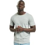 Camisetas interiores deportivas grises manga corta con cuello redondo Clásico con logo Urban Classics talla L para hombre 