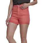 Shorts cintura alta rosas Clásico Urban Classics talla S para mujer 