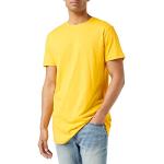 Urban Classics Shaped Long Tee, Camiseta Hombre, Amarillo (Chrome Yellow), XL