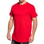 Camisetas deportivas rojas de algodón tallas grandes manga corta con cuello redondo Clásico Urban Classics talla XXL para hombre 
