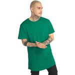 Camisetas deportivas verdes de algodón manga larga con cuello redondo Clásico Urban Classics talla L para hombre 