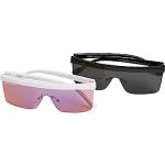 Urban Classics Sonnenbrille Sunglasses Rhodos 2-Pack Gafas, Black/White, Talla única Unisex Niños