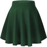 Faldas plisadas verdes tallas grandes talla XXL para mujer 