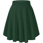 Faldas plisadas verdes talla XL para mujer 
