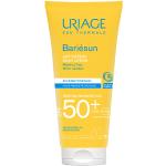 Cremas solares para la piel sensible con agua termal con factor 50 de 100 ml Uriage Bariésun textura en leche 