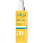 Spray solar azul hipoalergénico para la piel sensible con agua termal con factor 30 de 200 ml Uriage en spray 