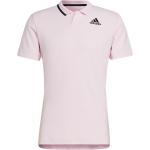 Camisetas deportivas rosas adidas para hombre 