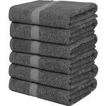 Juegos de toallas grises de algodón rebajados 60x120 