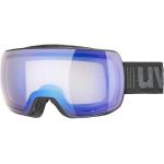 Uvex Máscaras Esquí Compact V Mirror Blue Variomatic Clear/CAT1-3 Black Mat