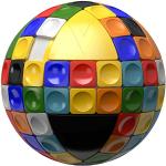 V-Cube 25164 V V-Sphere Sliding Tile Puzzle Ball, Multi-Coloured