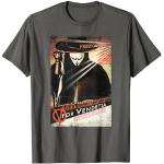 V for Vendetta Distressed Poster Camiseta
