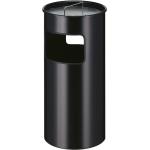 Cubo de basura / papelera polivalente con tapa cerrable, Grande, Plástico  resistente (PP), 23 l, Mats, Grafito