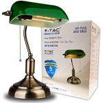 Lámparas colgantes verdes de metal de rosca E27 vintage acolchadas V-tac 