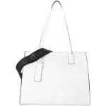 Tote bags blancas de cuero Valentino by Mario Valentino para mujer 
